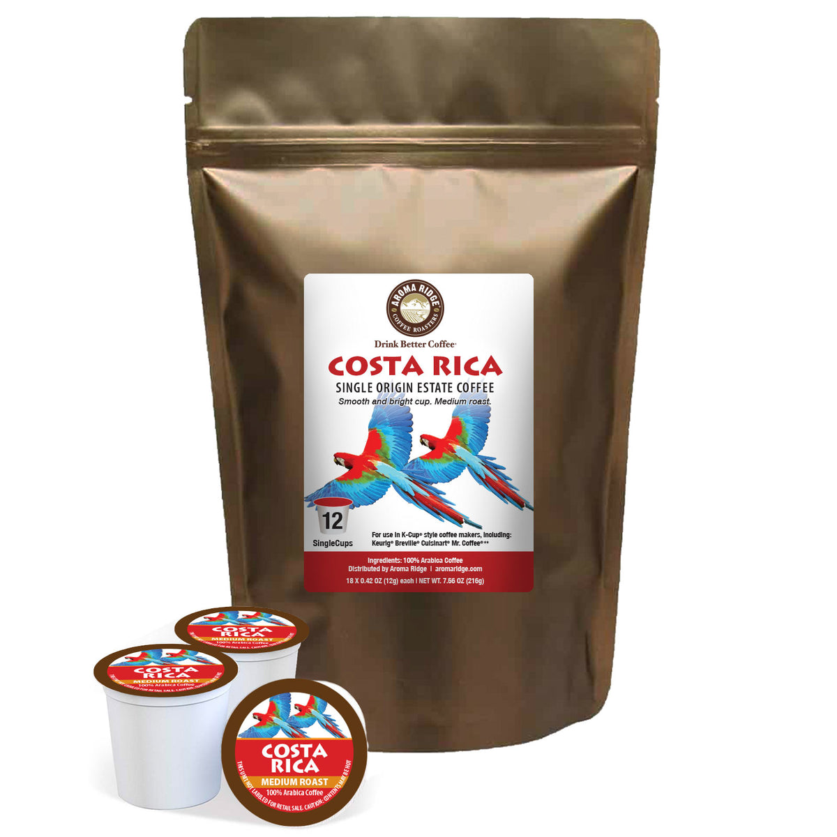 Costa rican coffee k cups best sale