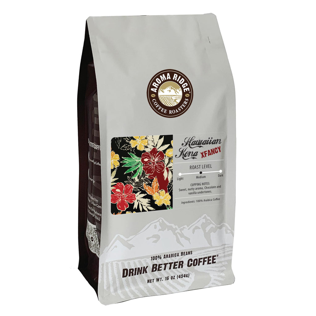 medium roasted-coffees-hawaiian-kona-fancy-coffee-100%-greenwell-farms