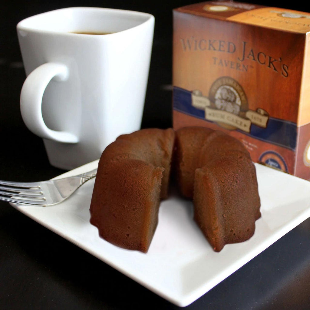 Wicked Jacks Tavern Jamaica Blue Mountain rum cake, Great for gifts.