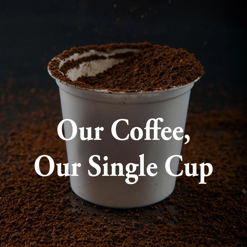 12 grams of freshly roasted coffee, Our coffee, Our single cup